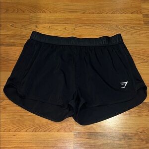 Gymshark Black Athletic Shorts